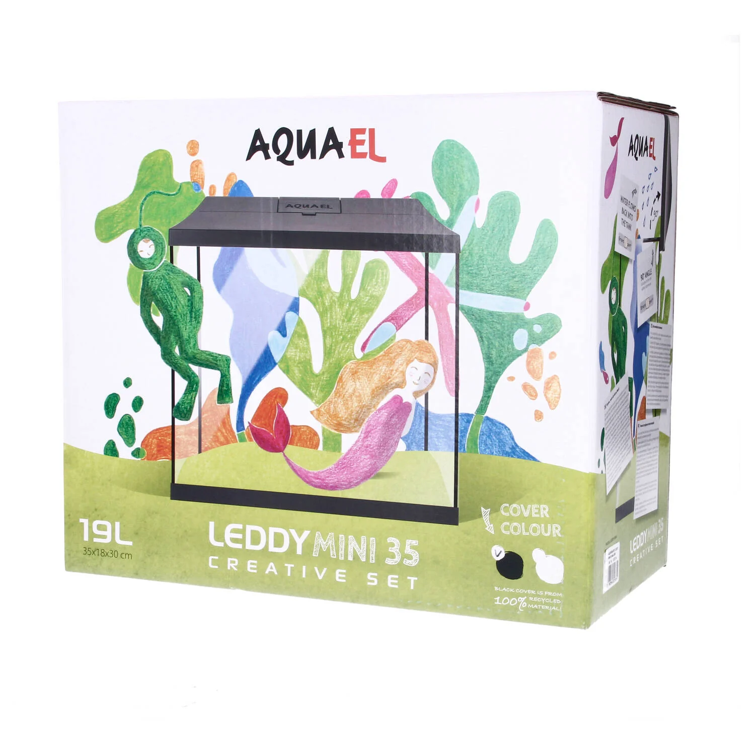 Aquael Leddy 19L Kids Mini Aquarium Set - Image 3
