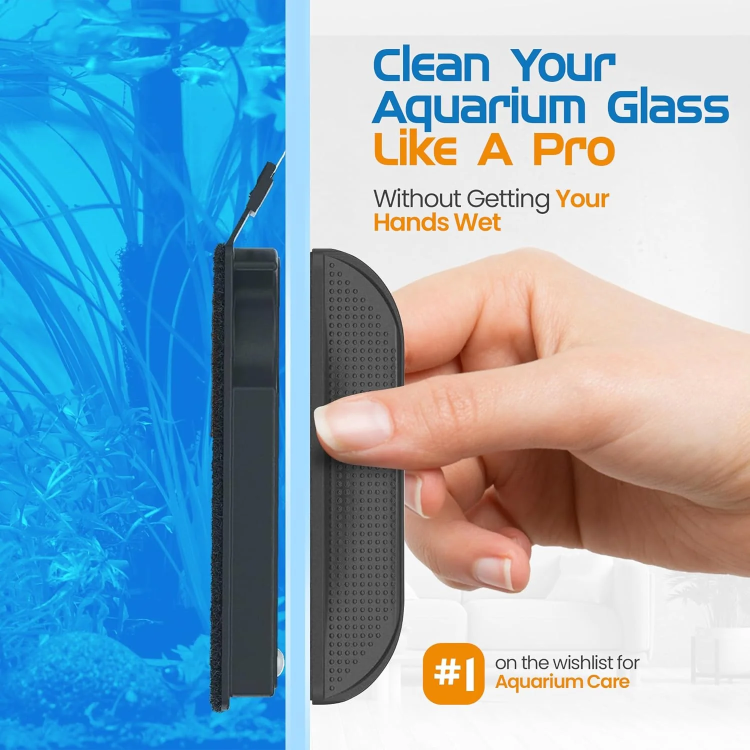 Flipper Standard Bladed Algae Magnet - Floating! - Image 5